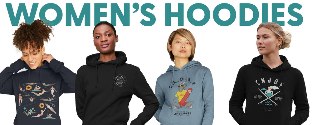 Women's Hoodies | RLSS UK Lifestyle Charity Hoodies