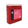 Red Cellular First Aid Blanket, Sealed, 100% Cotton
