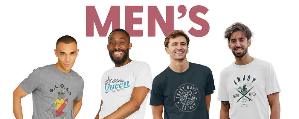Men's T-shirts | RLSS UK Lifestyle Charity T-shirts