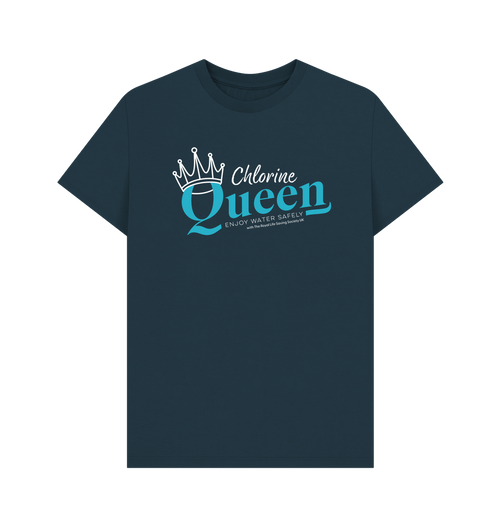 Denim Blue Printed T-shirt