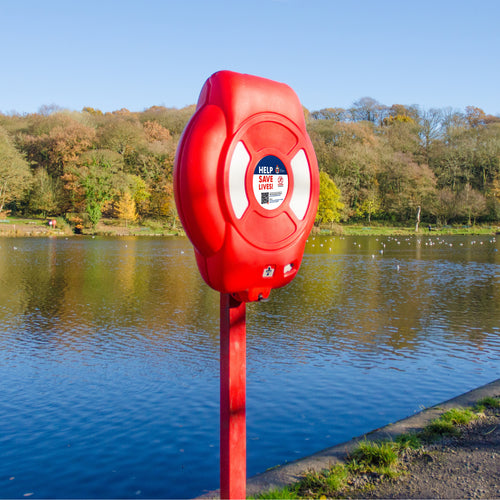 Guardian™ 750mm Lifebuoy & Housing | Inspection Window | Optional Fixings | Glasdon