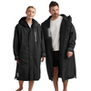 Red | Long Sleeve Waterproof Changing Robe | EVO Pro | Stealth Black