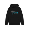 Black Printed Hoody
