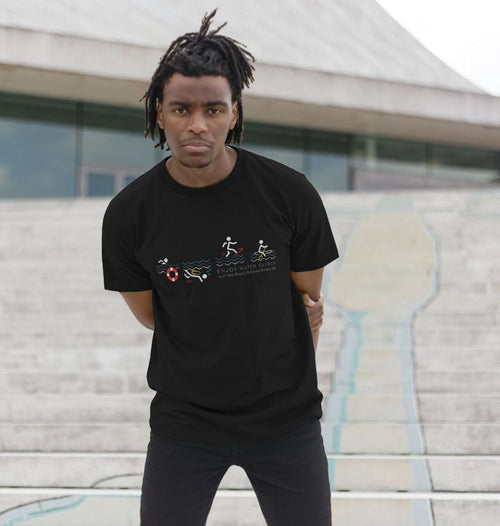 RLSS UK | Stick Man Sports T-shirt | Short Sleeve Organic Cotton T-shirt