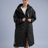 Red | Long Sleeve Waterproof Changing Robe | EVO Pro | Stealth Black