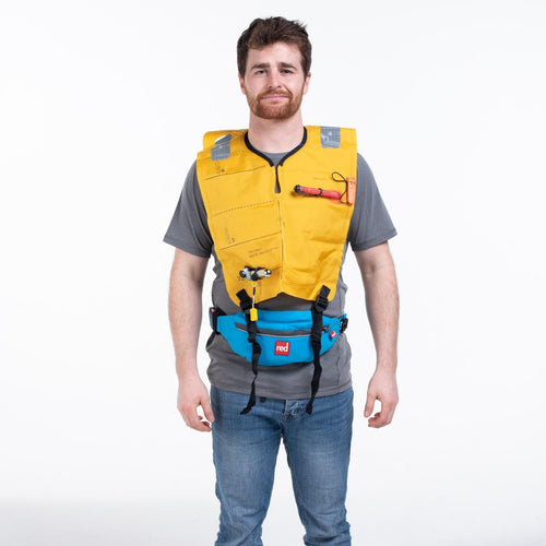 Red Equipment Waistbelt Personal Flotation Device Safety PFD