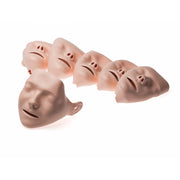 Laerdal | Little Anne Stackable | Replacement Faces | Light Skin | Pack of 6