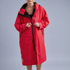 Red | Long Sleeve Waterproof Changing Robe | EVO Pro | Siren Red
