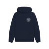 Navy Printed Hoody