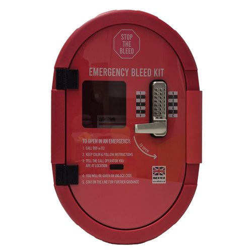 Defibsafe | External Bleed Kit Cabinet | Lockable