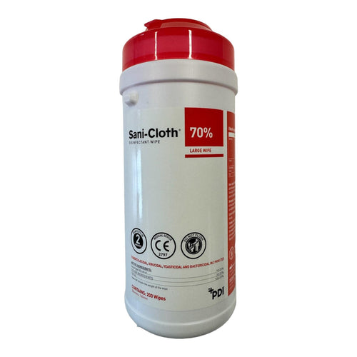 Sani-Cloth 70 Manikin Wipes | CPR Manikin Wipes  | Tub of 200 (Pack of 4)