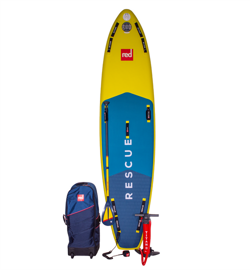 Red Rescue | Inflatable Rescue SUP | 11'3" Rescue Paddle Board