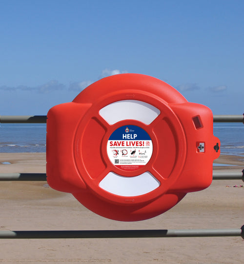 Guardian™ 750mm Lifebuoy & Housing | Inspection Window | Optional Fixings | Glasdon
