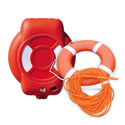 Guardian™ 600mm Lifebuoy & Housing | Inspection Window | Optional Fixings | Glasdon