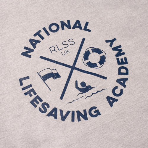 NLA | National Lifesaving Academy | Grey Hoodie