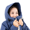 Red | Kids Long Sleeve Waterproof Changing Robe | EVO Pro | Blue