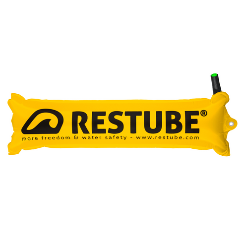 Restube Automatic | Inflatable Safety Buoy | Inflates upon contact with Water | Red