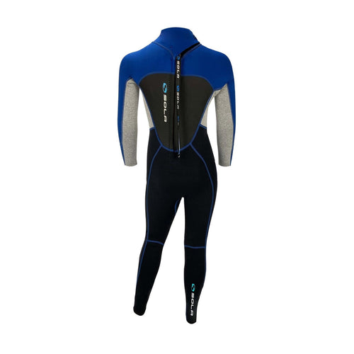 Kids Wetsuit 3mm Full Length Sola Storm