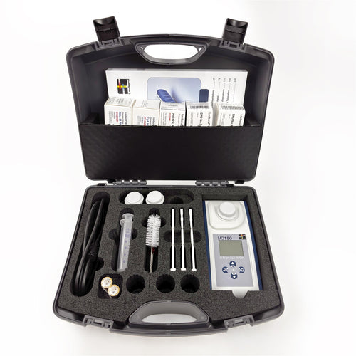 Lovibond® | MD150 Photometer | 6-in-1 Water Testing Kit for Pool Control | Wireless