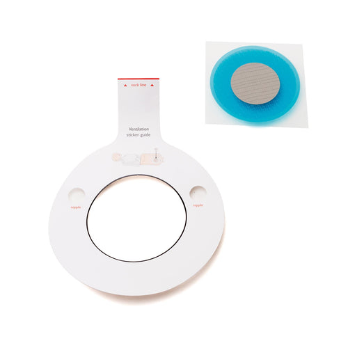 QCPR Ventilation Sticker for Little Anne & Little Junior Manikins