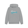 Athletic Grey Printed Hoody