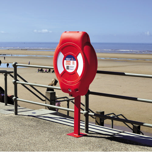 Guardian™ 750mm Lifebuoy & Housing | Inspection Window | Optional Fixings | Glasdon