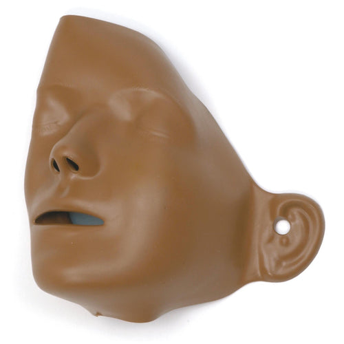 Laerdal | Little Anne QCPR | Face Dark Skin (Pack of 6)