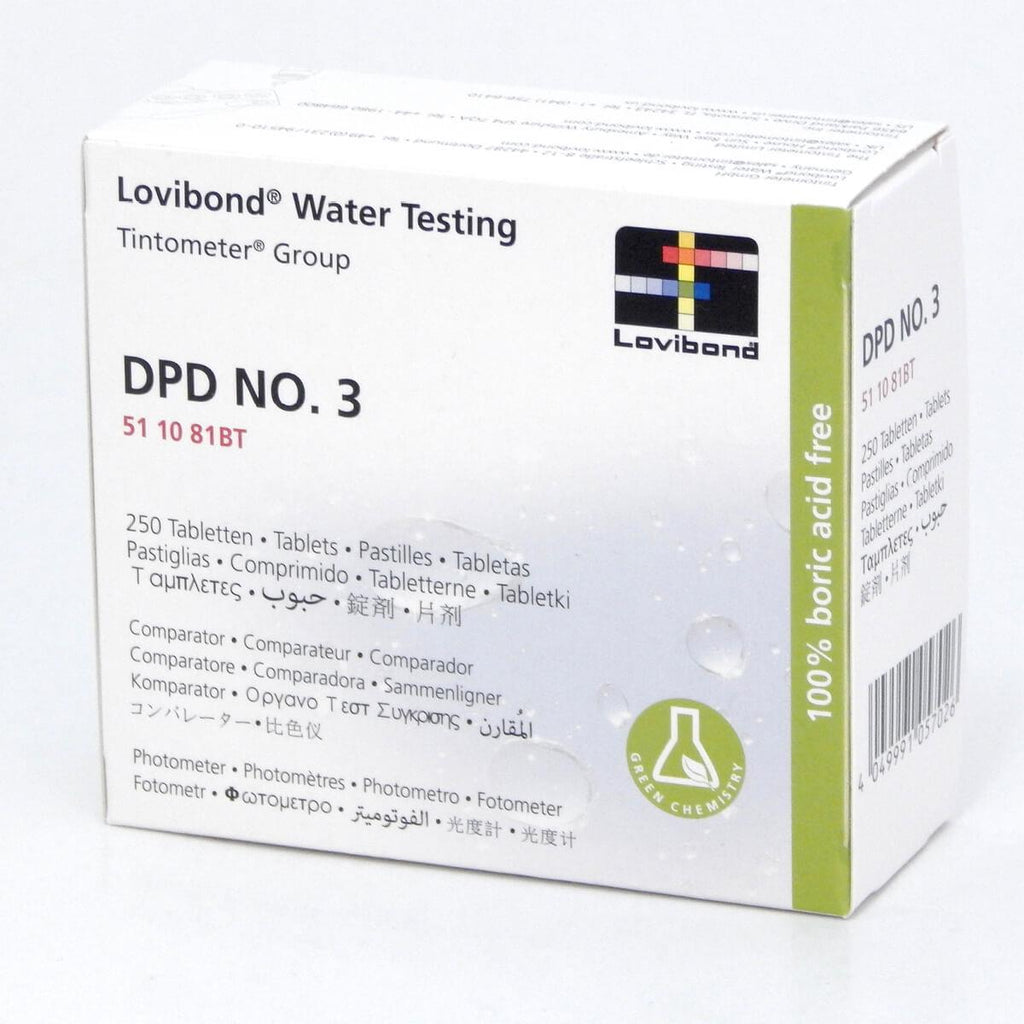 Lovibond® | DPD No.3 Tablets | Total Chlorine Reagents | Packs of