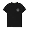 Black RLSS UK | Adventure Men's T-shirt | Short Sleeve Organic Cotton T-shirt