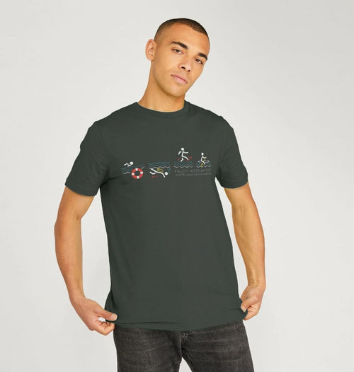 RLSS UK | Stick Man Sports T-shirt | Short Sleeve Organic Cotton T-shirt